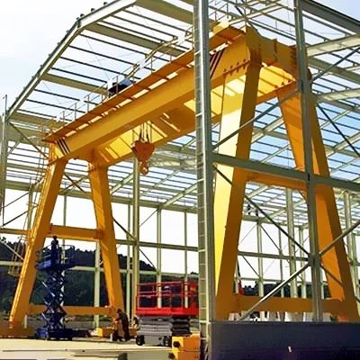 Yagona Vinçli Trolleyli 40 Tonlik sayohat qiluvchi portalli kran