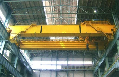 Metallurgiya qo'sh ko'taruvchi kran