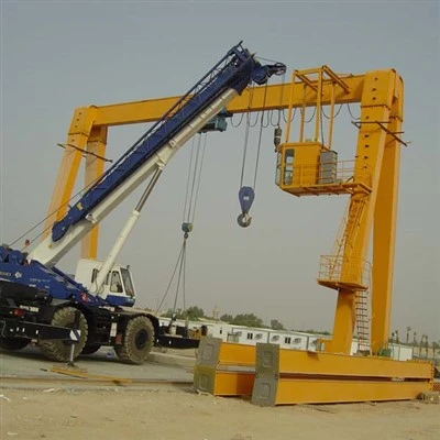 5 tonnalik mobil portalli kran